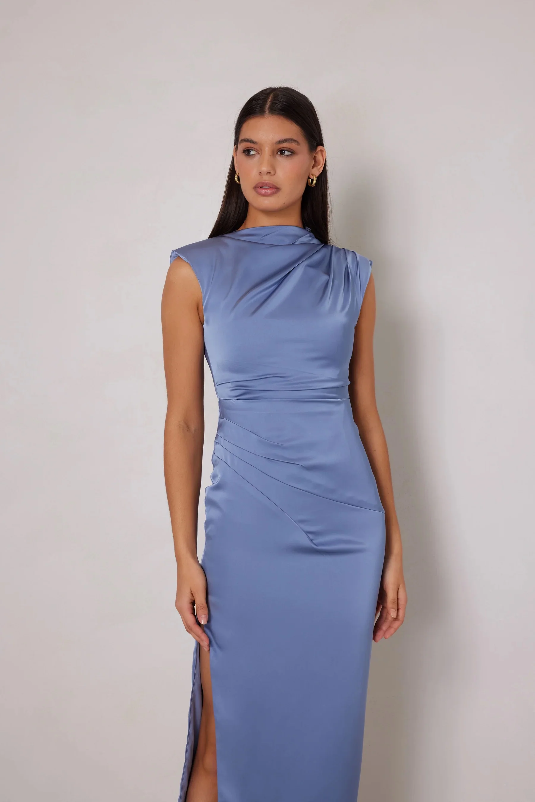 Elle Zeitoune Amber Serene Dress - Blue - Image 2