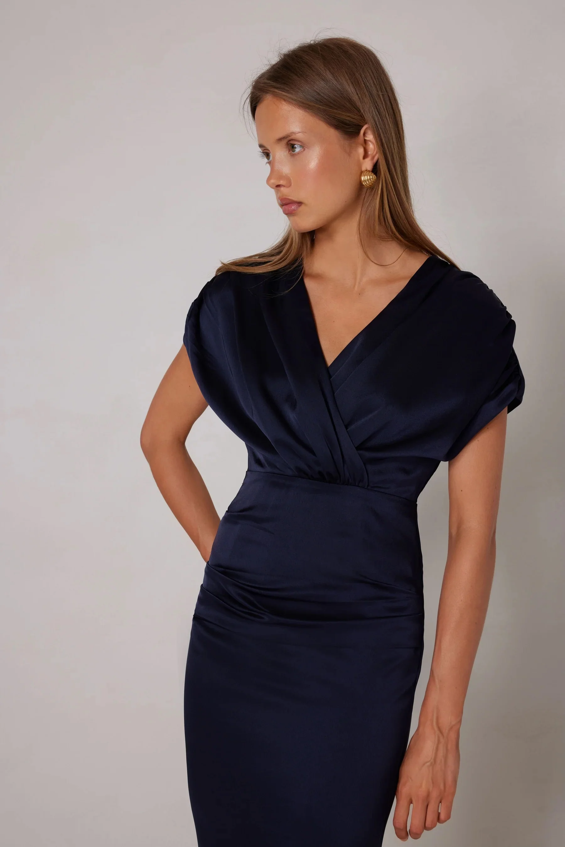 Elle Zeitoune Dennis Dress - Blue - Image 3