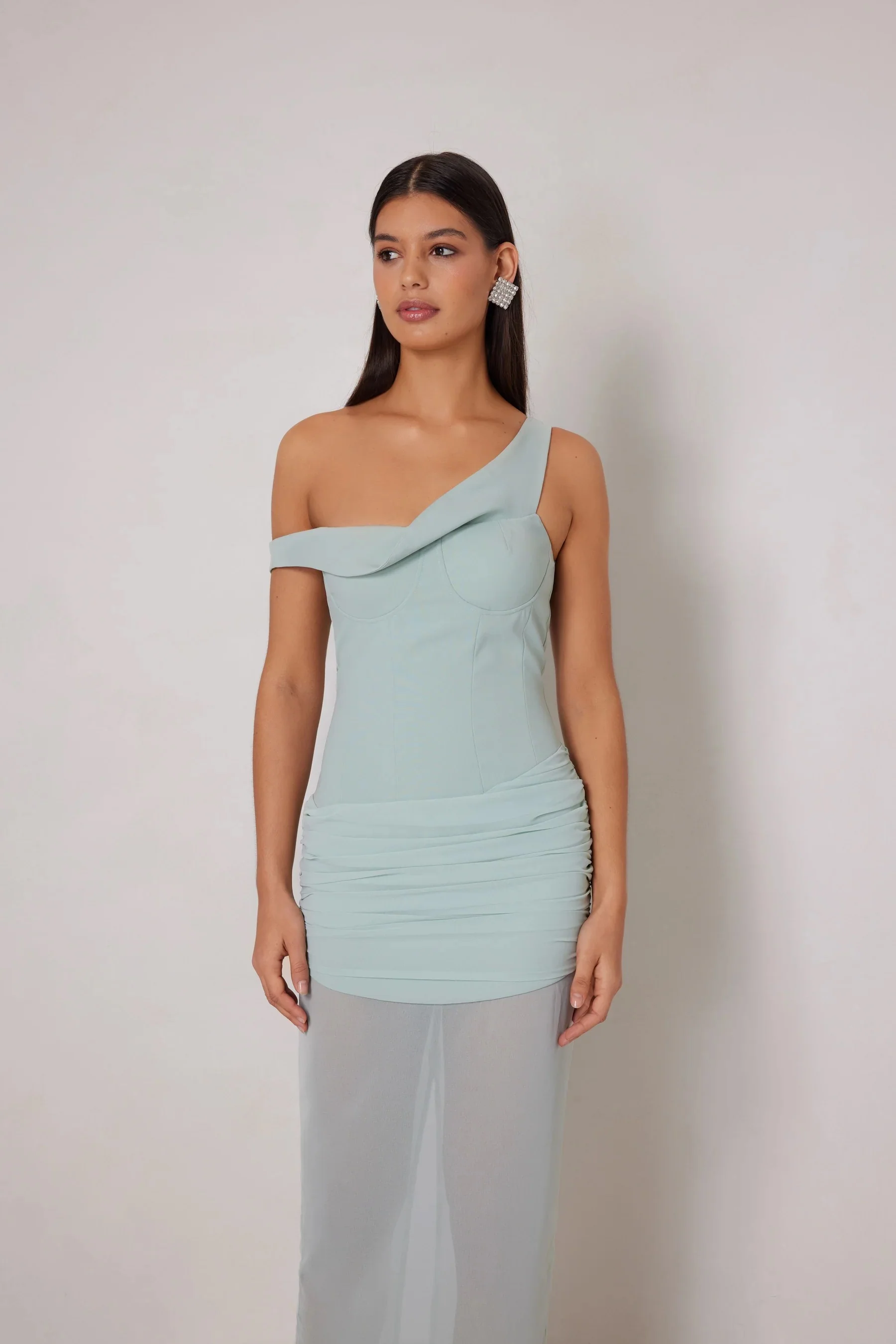 Elle Zeitoune Gizelle Dress - Mint - Image 2
