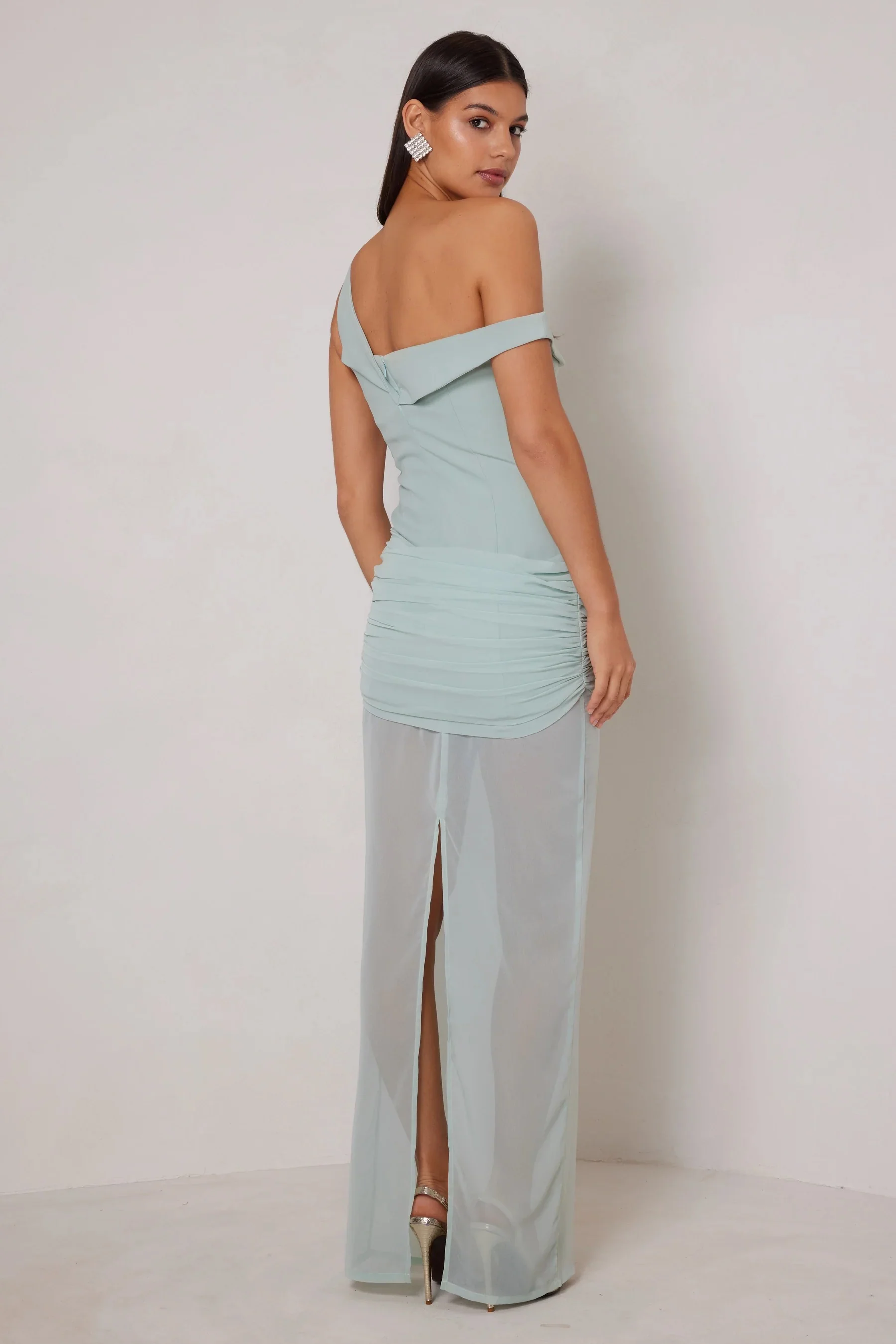 Elle Zeitoune Gizelle Dress - Mint - Image 3