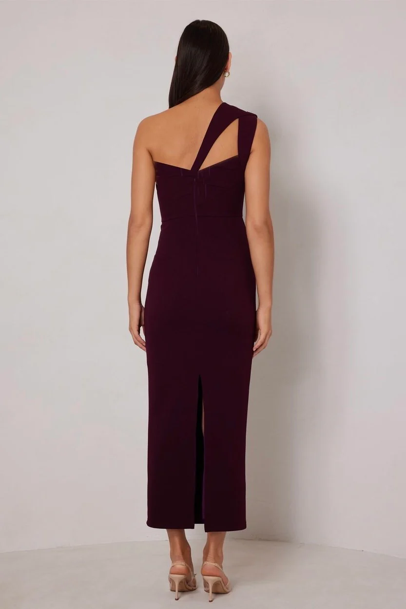 Elle Zeitoune Harley Dress - Deep Plum - Image 3