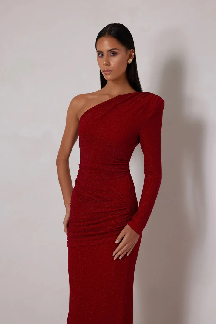 Elle Zeitoune Jane Dress - Red - Image 2