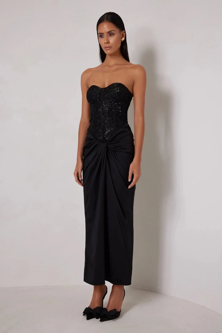 Elle Zeitoune Mabel Dress - Black - Image 2