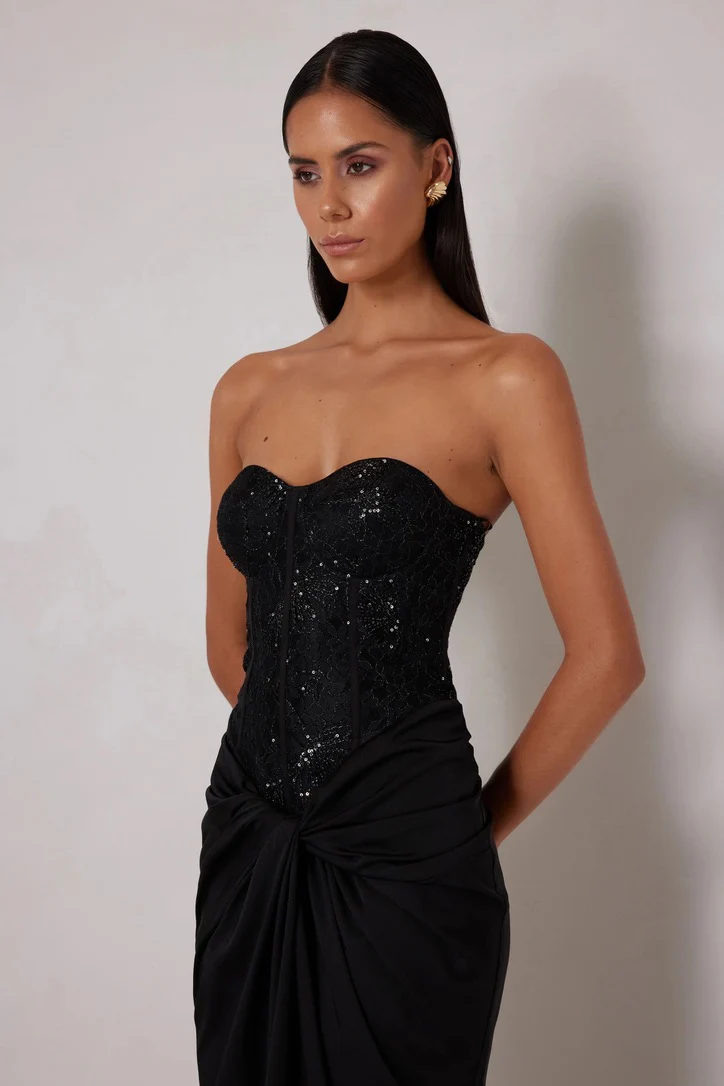 Elle Zeitoune Mabel Dress - Black - Image 3