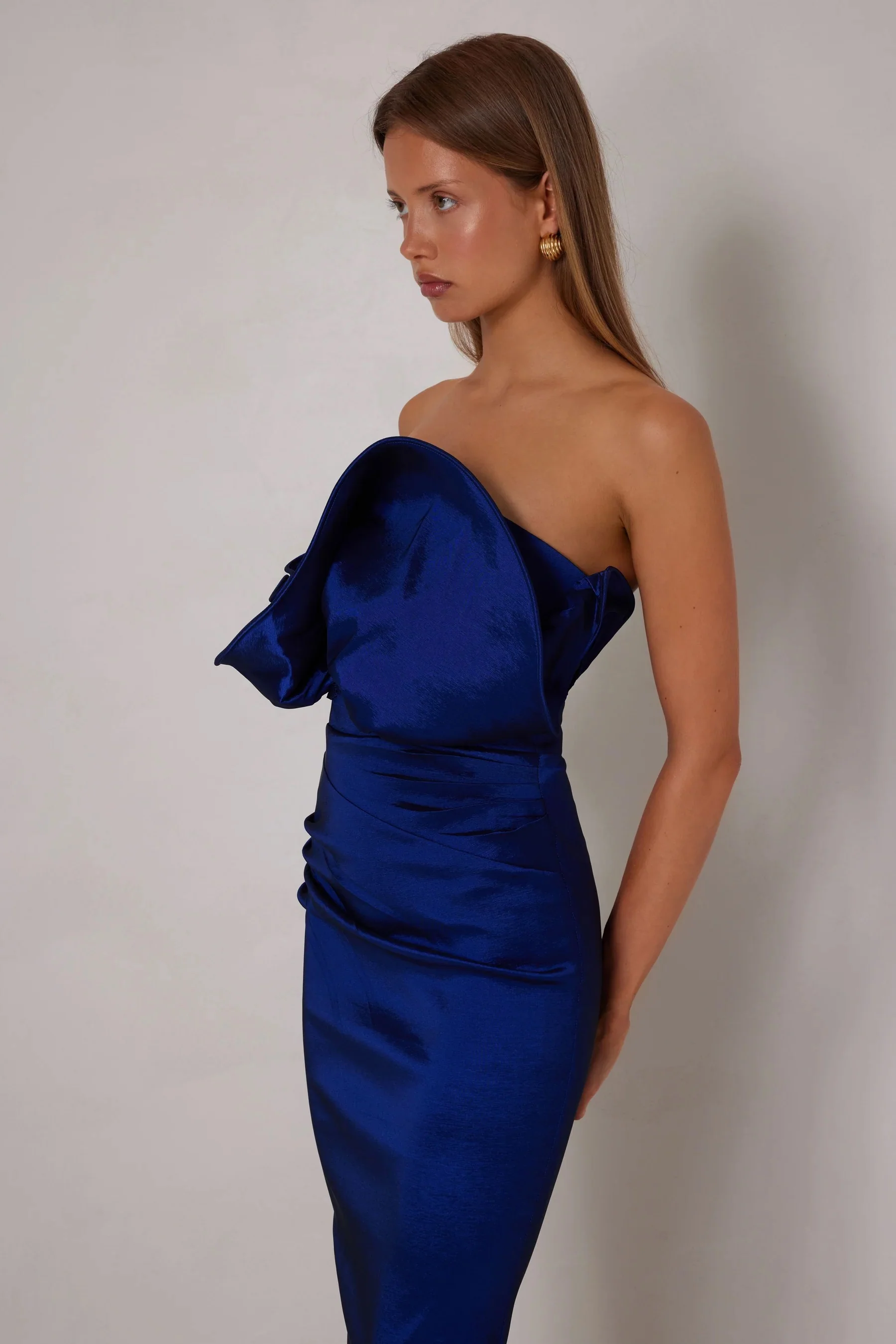 Elle Zeitoune Miles Dress - Cobalt - Image 5