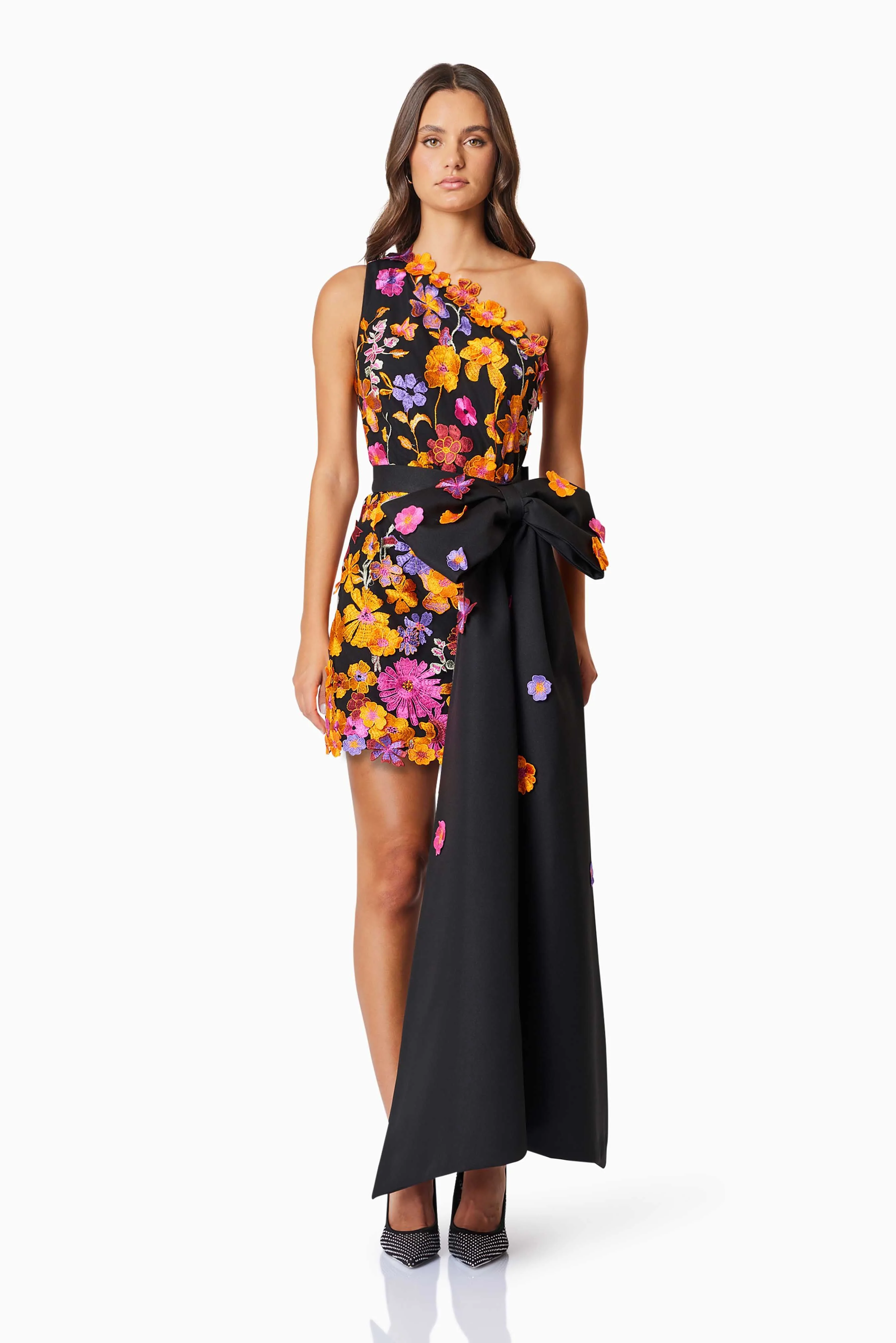 Elliatt Alessandra Party Dress - Orange Multi - Image 2