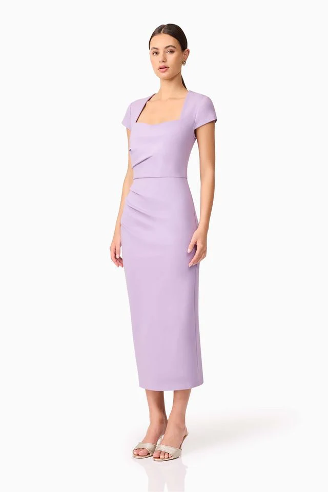 Elliatt Alina Midi Dress - Lilac - Image 4