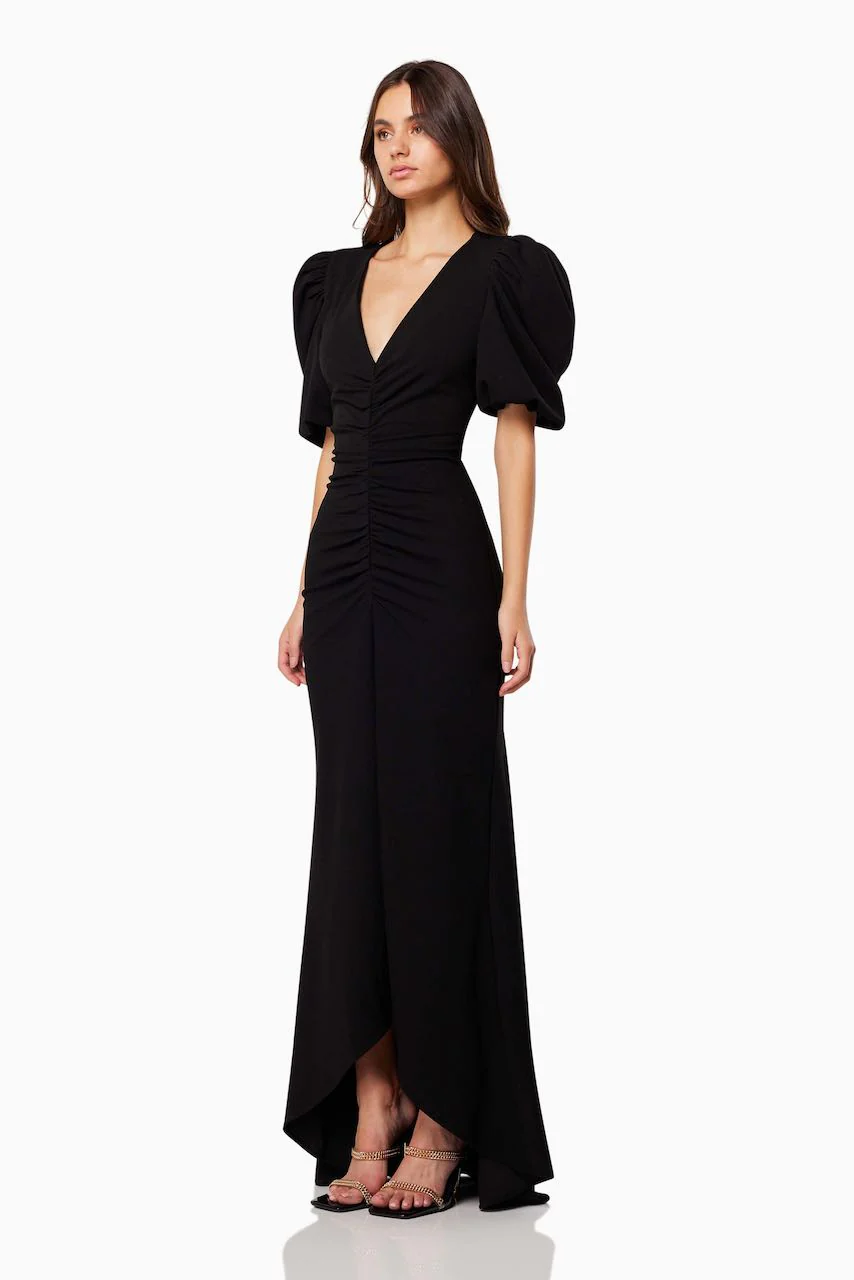 Elliatt Amaryllis Gown - Black - Image 4
