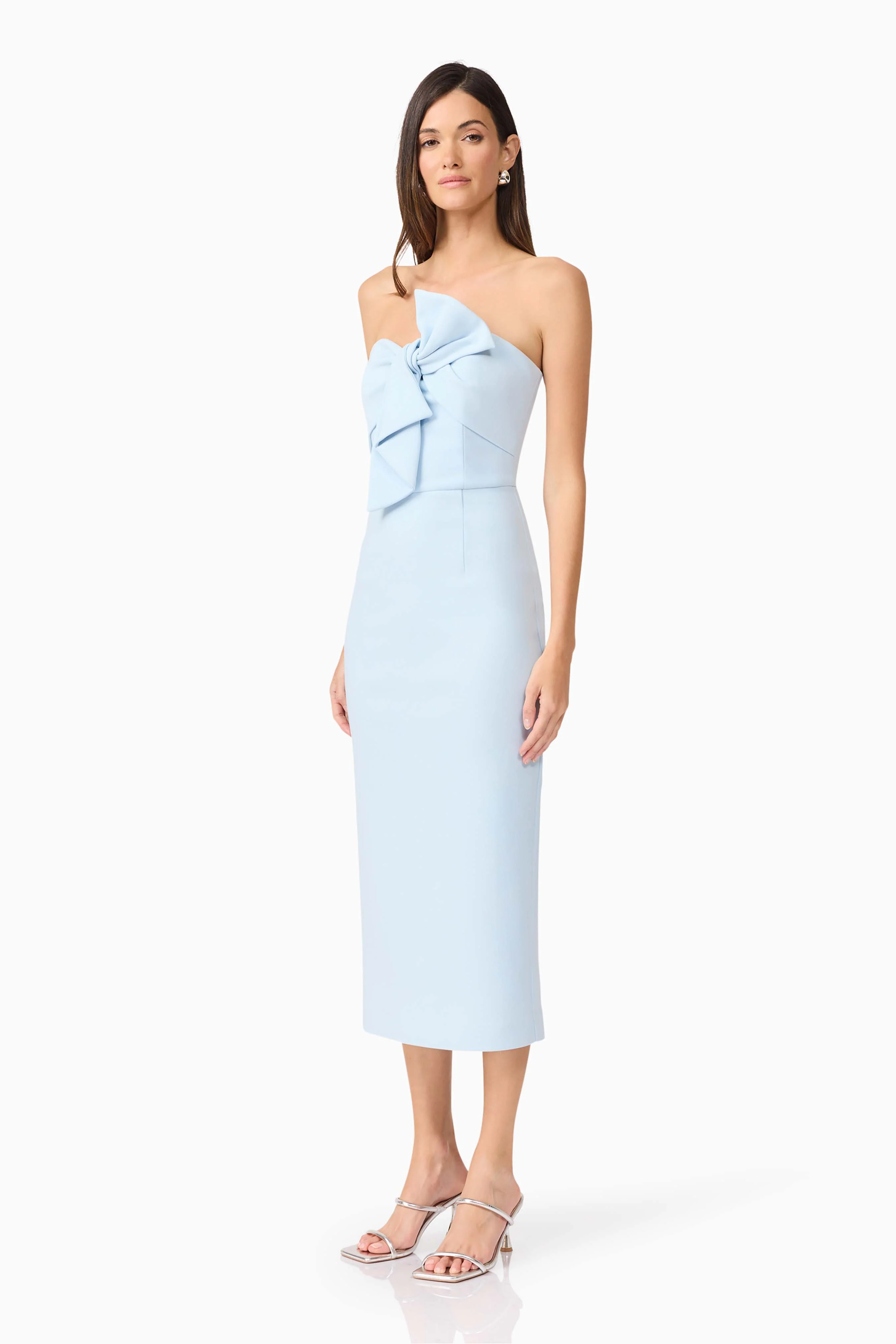 Elliatt Ami Midi Dress - Sky Blue - Image 3