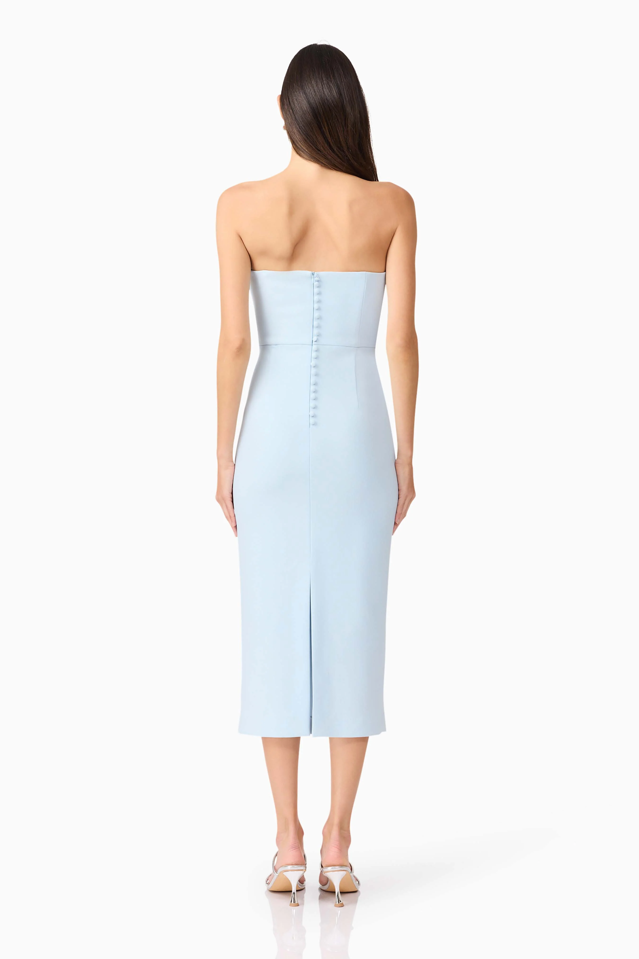 Elliatt Ami Midi Dress - Sky Blue - Image 4