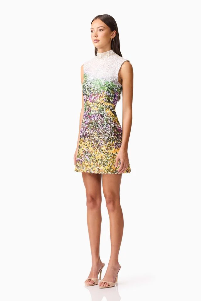 Elliatt Arden Mini Dress - Multi - Image 4