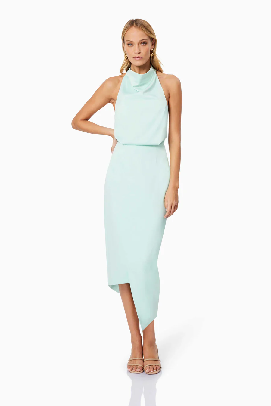 Elliatt Aria Midi Dress - Mint - Image 4