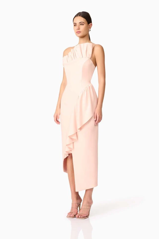 Elliatt Ava Midi Dress - Soft Pink - Image 3