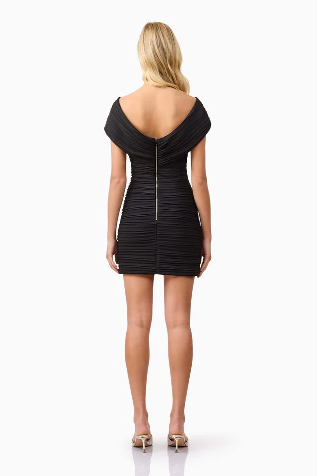 Elliatt Ava Strapless Mini Dress - Black - Image 4