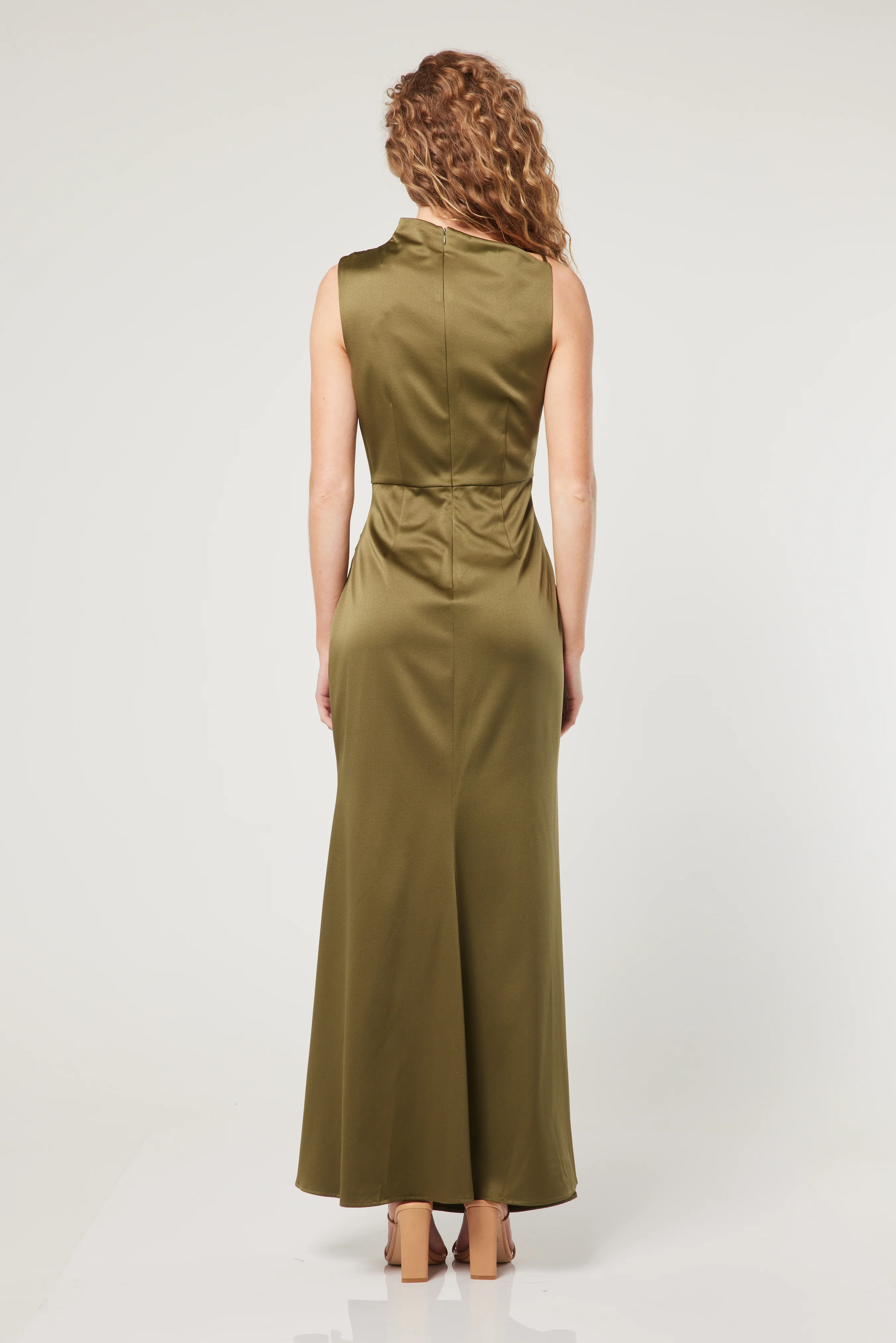 Elliatt Avalite Maxi Dress - Olive - Image 6