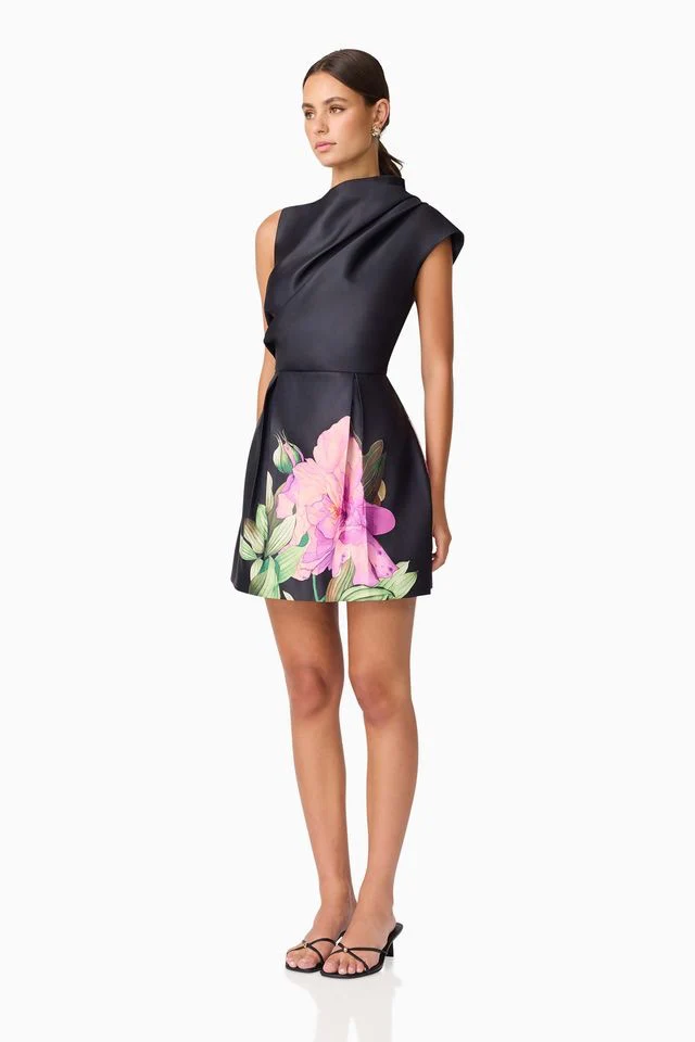 Elliatt Azelie Mini Dress - Black - Image 3