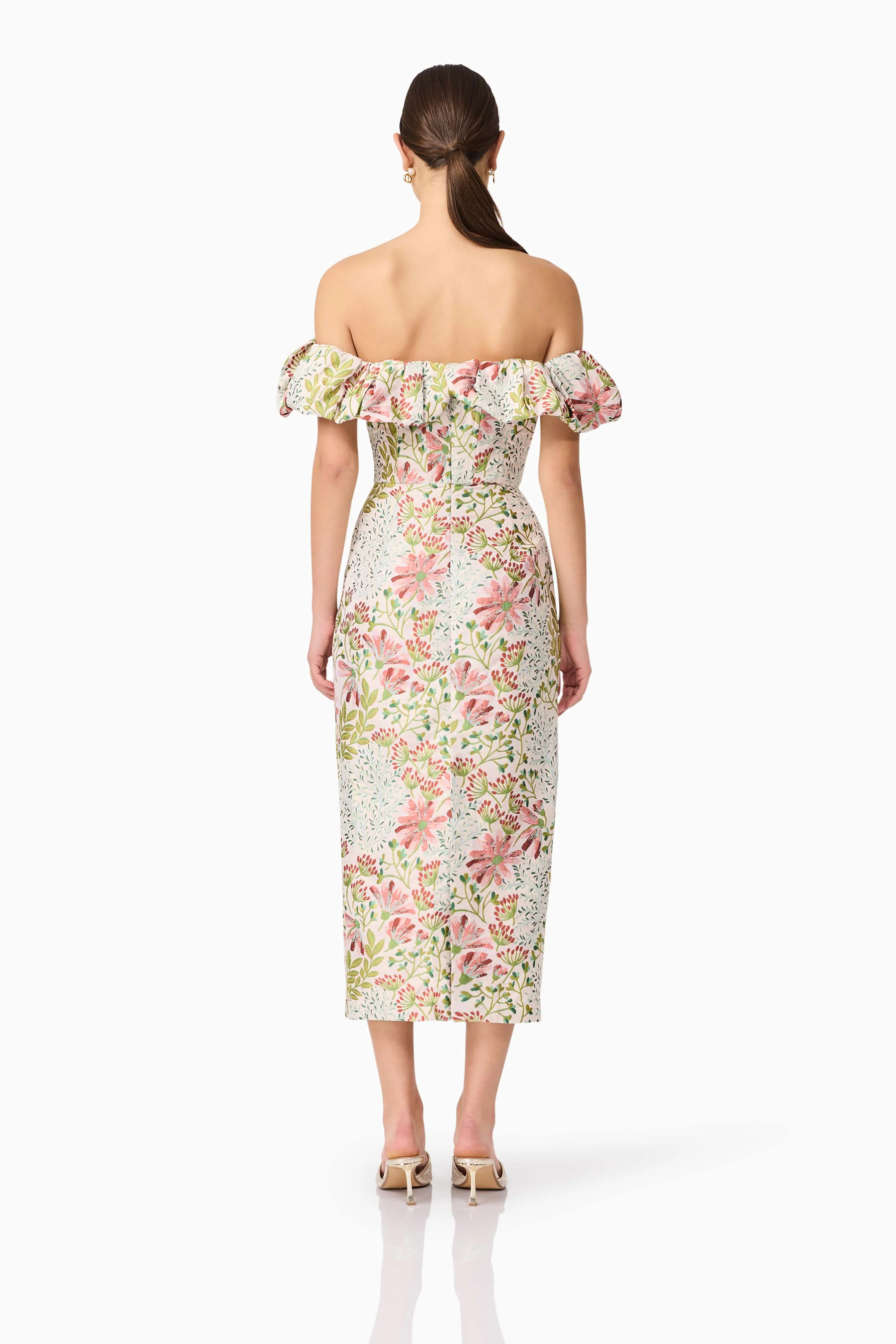 Elliatt Calaantha Midi Dress - Multi - Image 4
