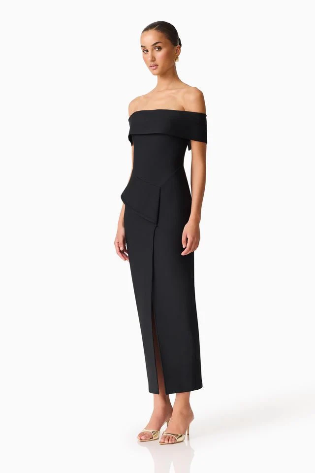 Elliatt Celia Gown - Black - Image 3