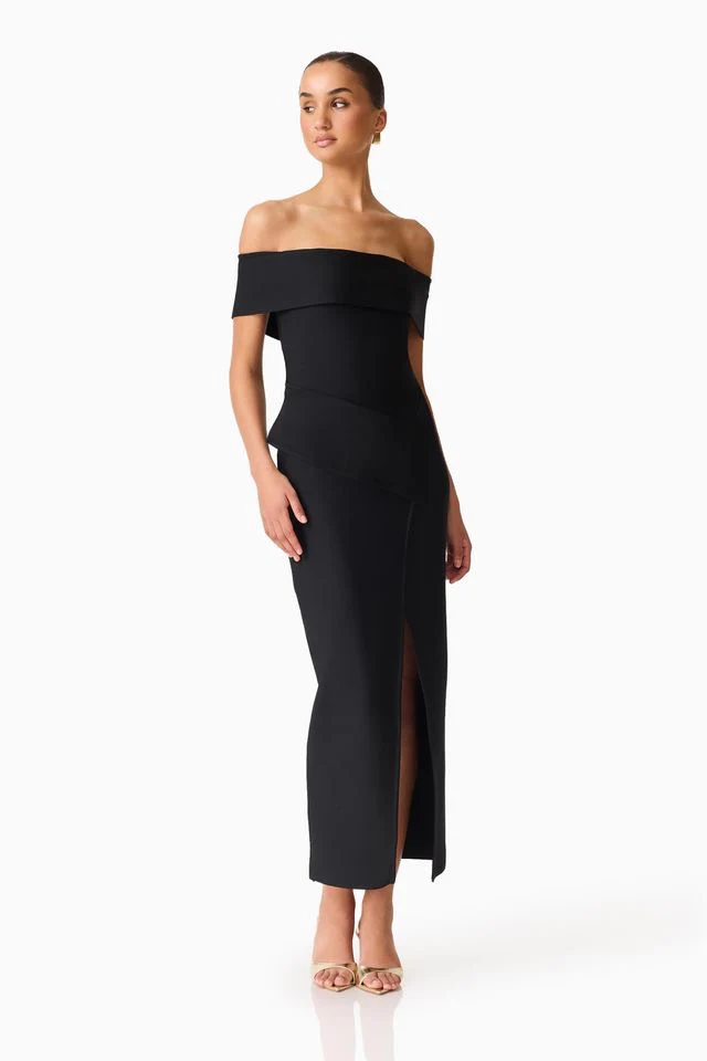 Elliatt Celia Gown - Black - Image 4
