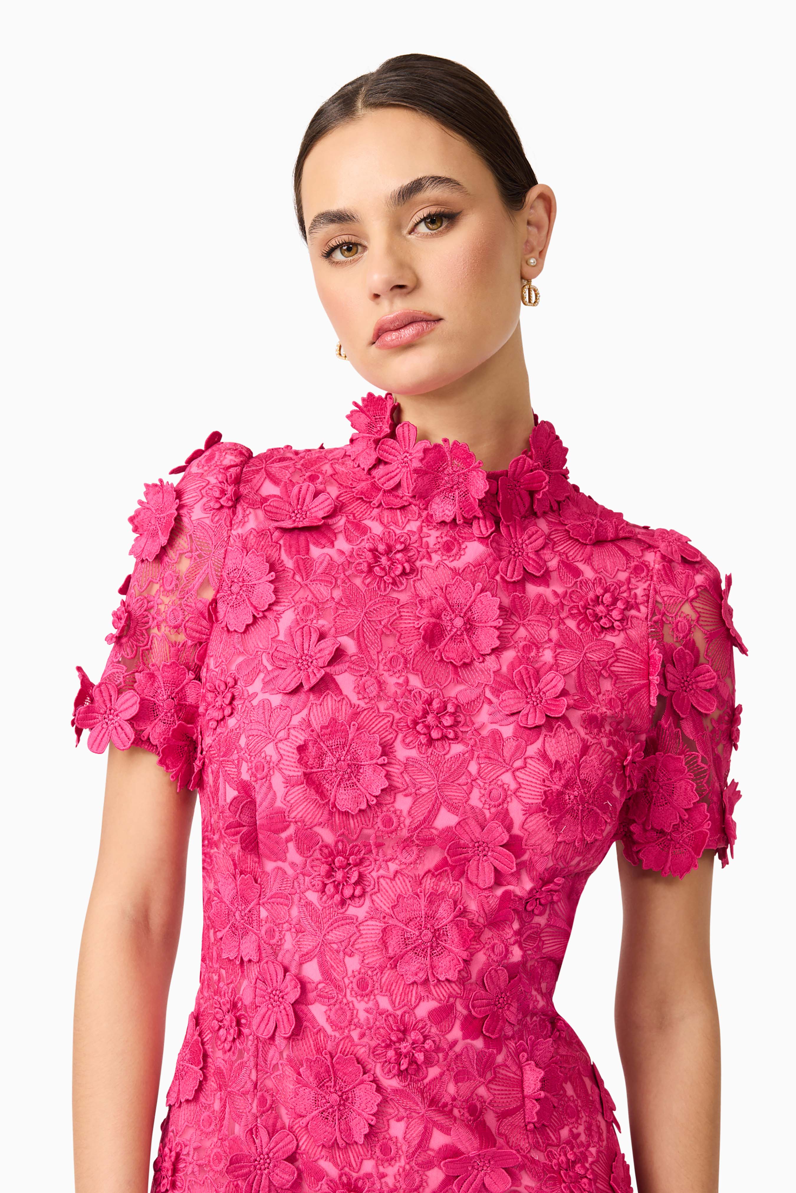 Elliatt Claudia Mini Dress - Fuchsia - Image 6
