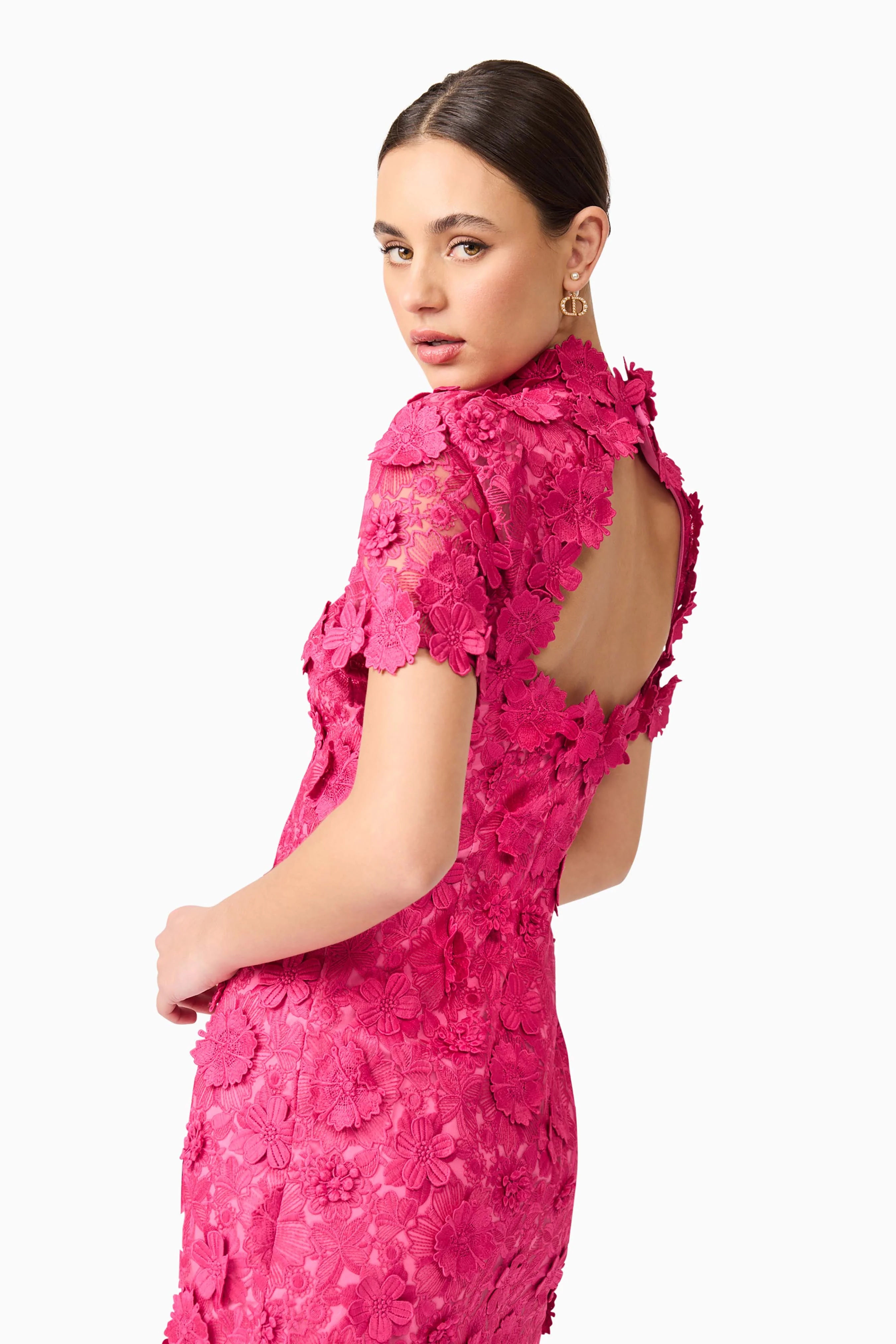 Elliatt Claudia Mini Dress - Fuchsia - Image 7