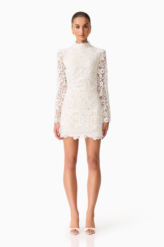 Elliatt Cora Mini Dress - White