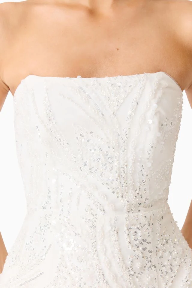 Elliatt Daelia Mini Dress - White - Image 5