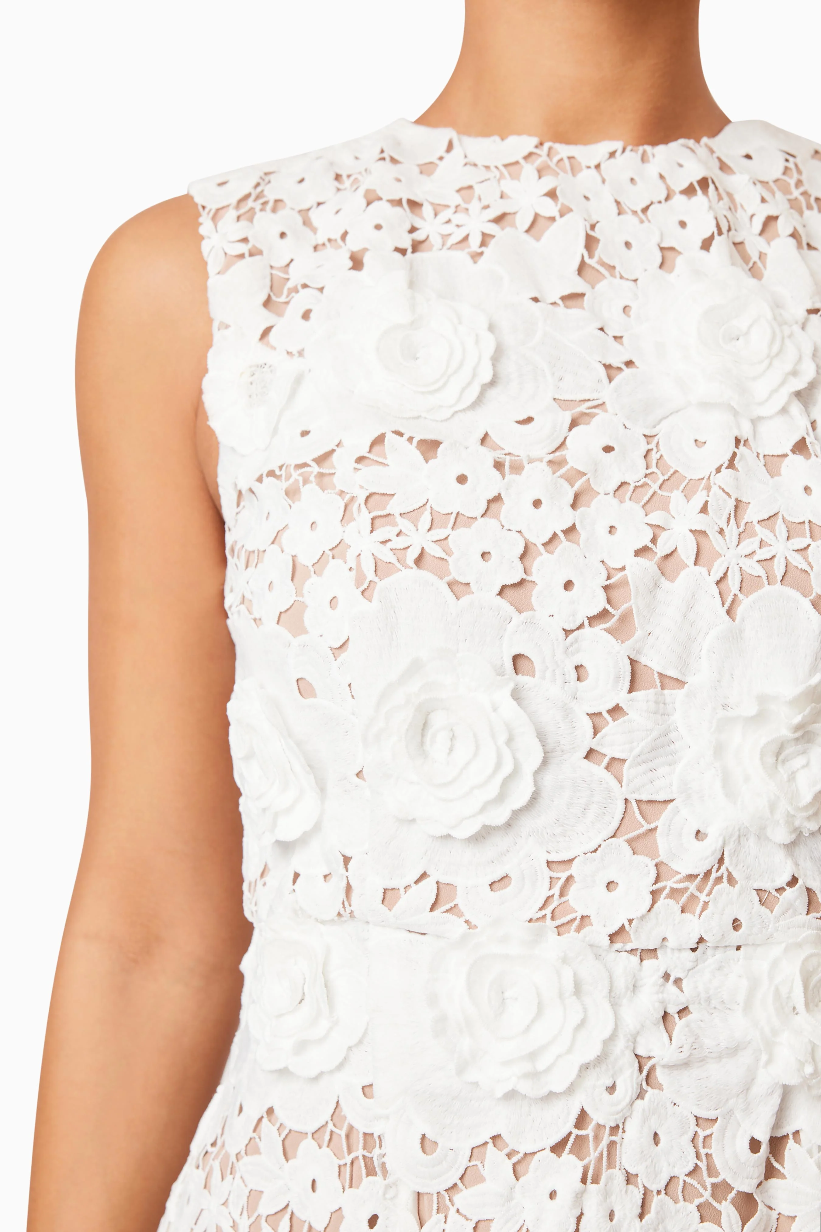 Elliatt Daffodil Mini Dress - Ivory - Image 5