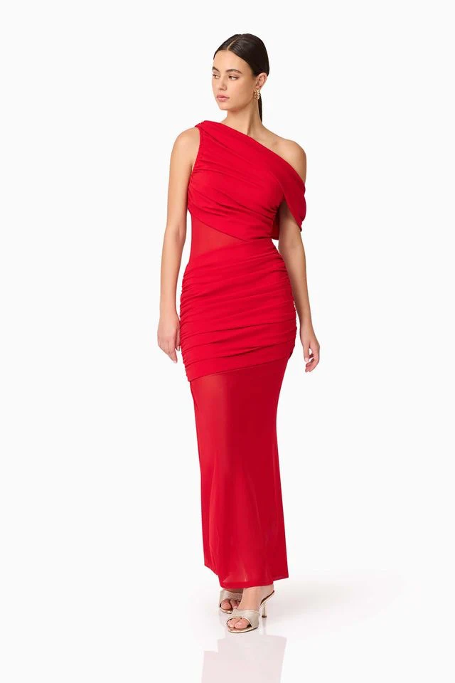 Elliatt Darya Gown - Red - Image 3