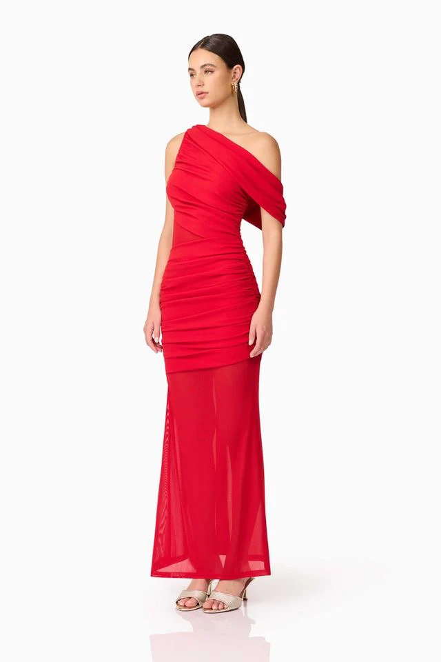 Elliatt Darya Gown - Red - Image 4