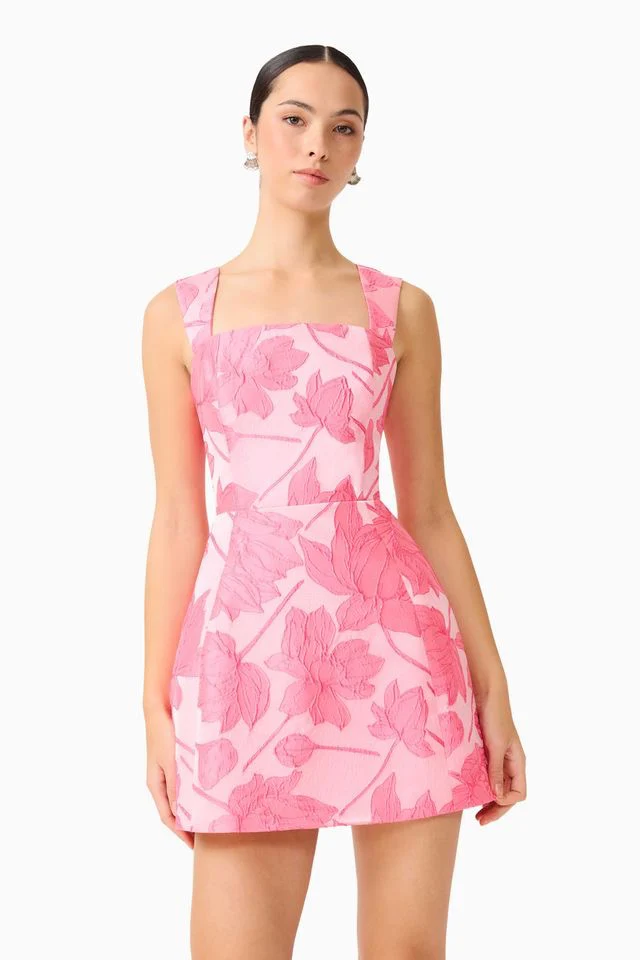 Elliatt Dionne Tulip Mini Dress - Pink - Image 4