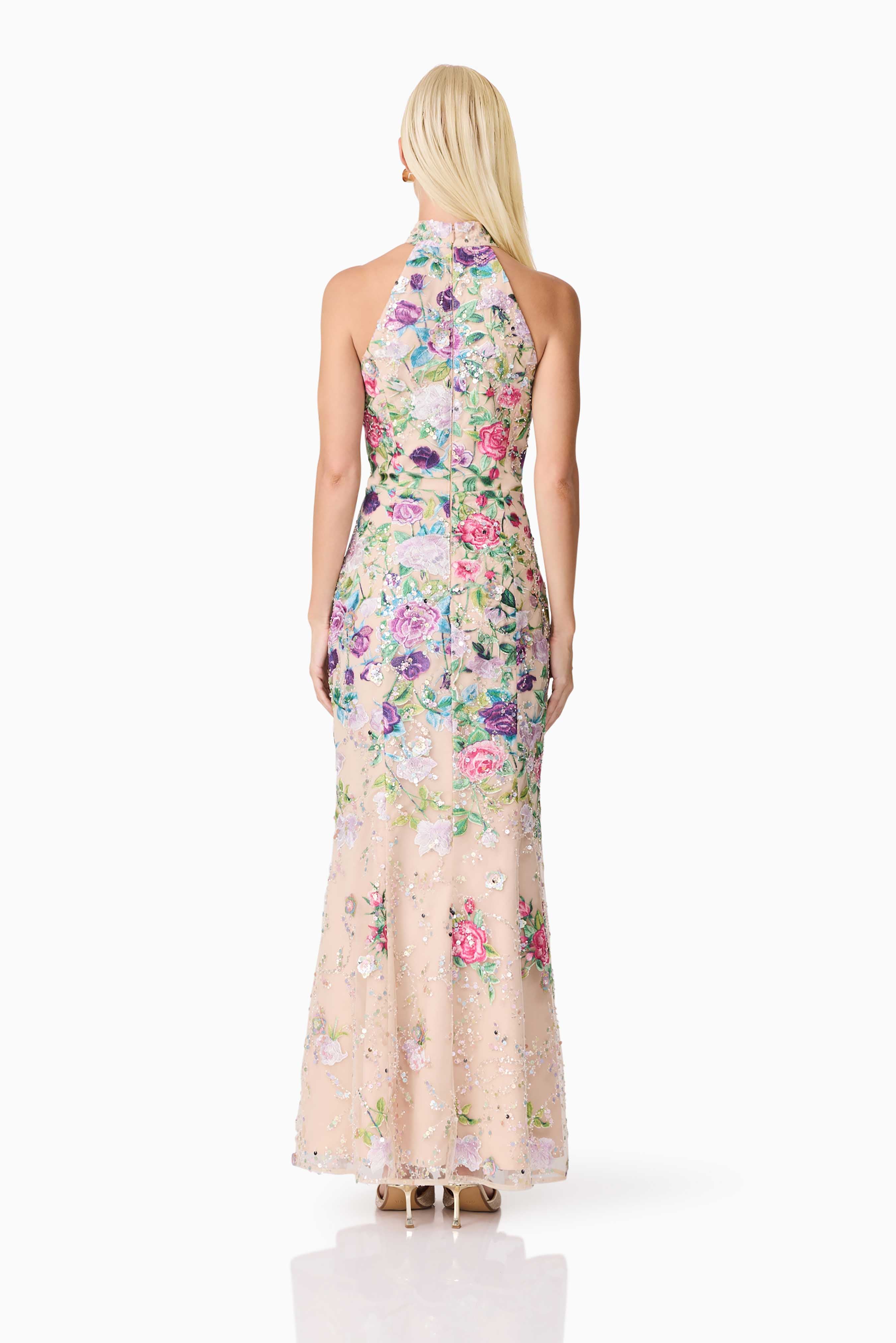 Elliatt Eliska Gown - Floral Multi - Image 3