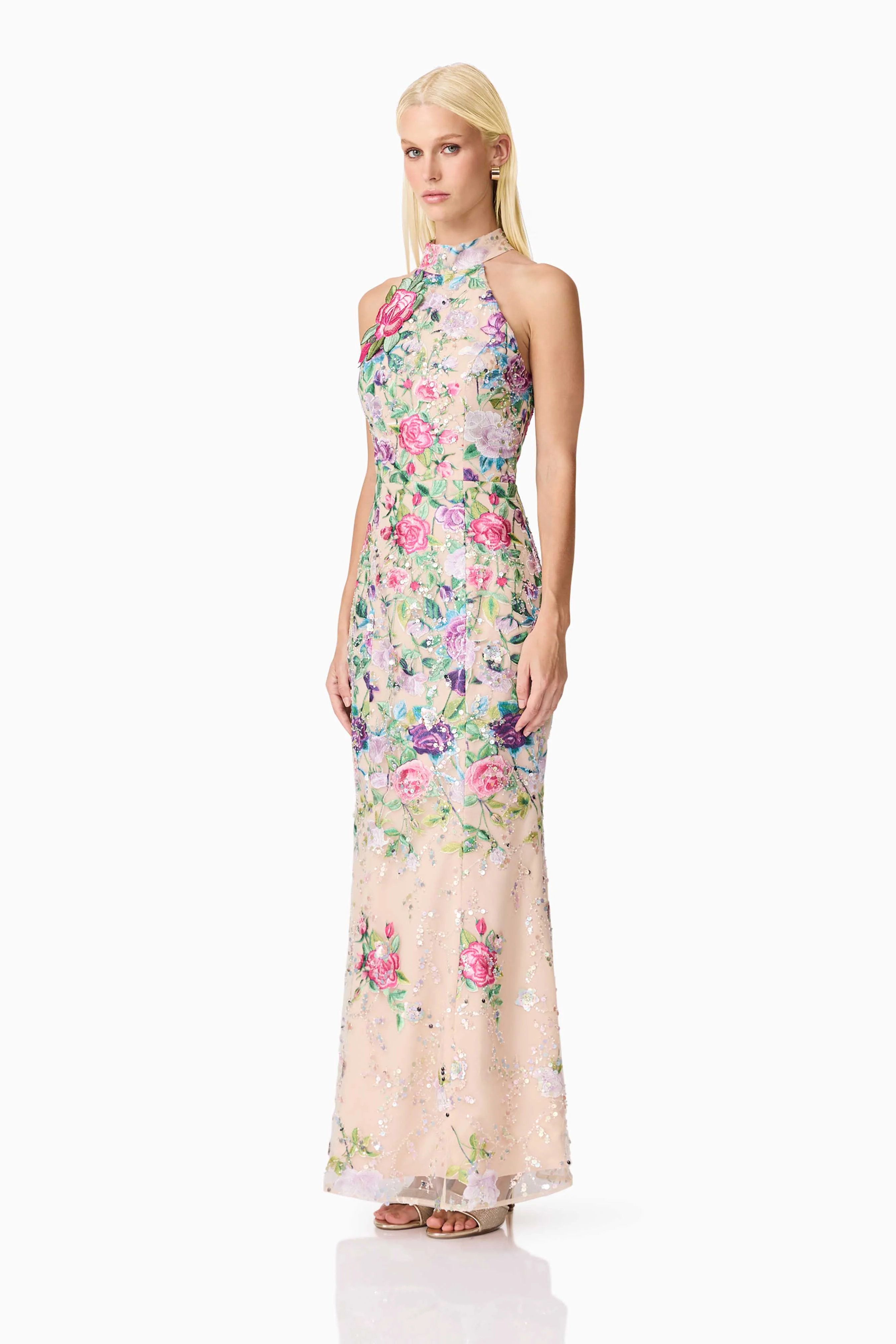 Elliatt Eliska Gown - Floral Multi - Image 5