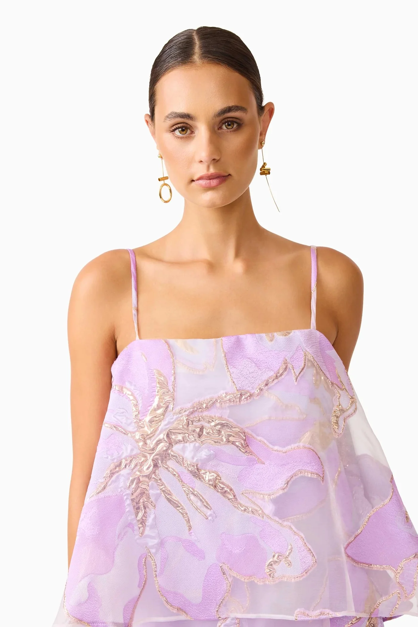 Elliatt Elysia Gown - Lilac Floral - Image 4