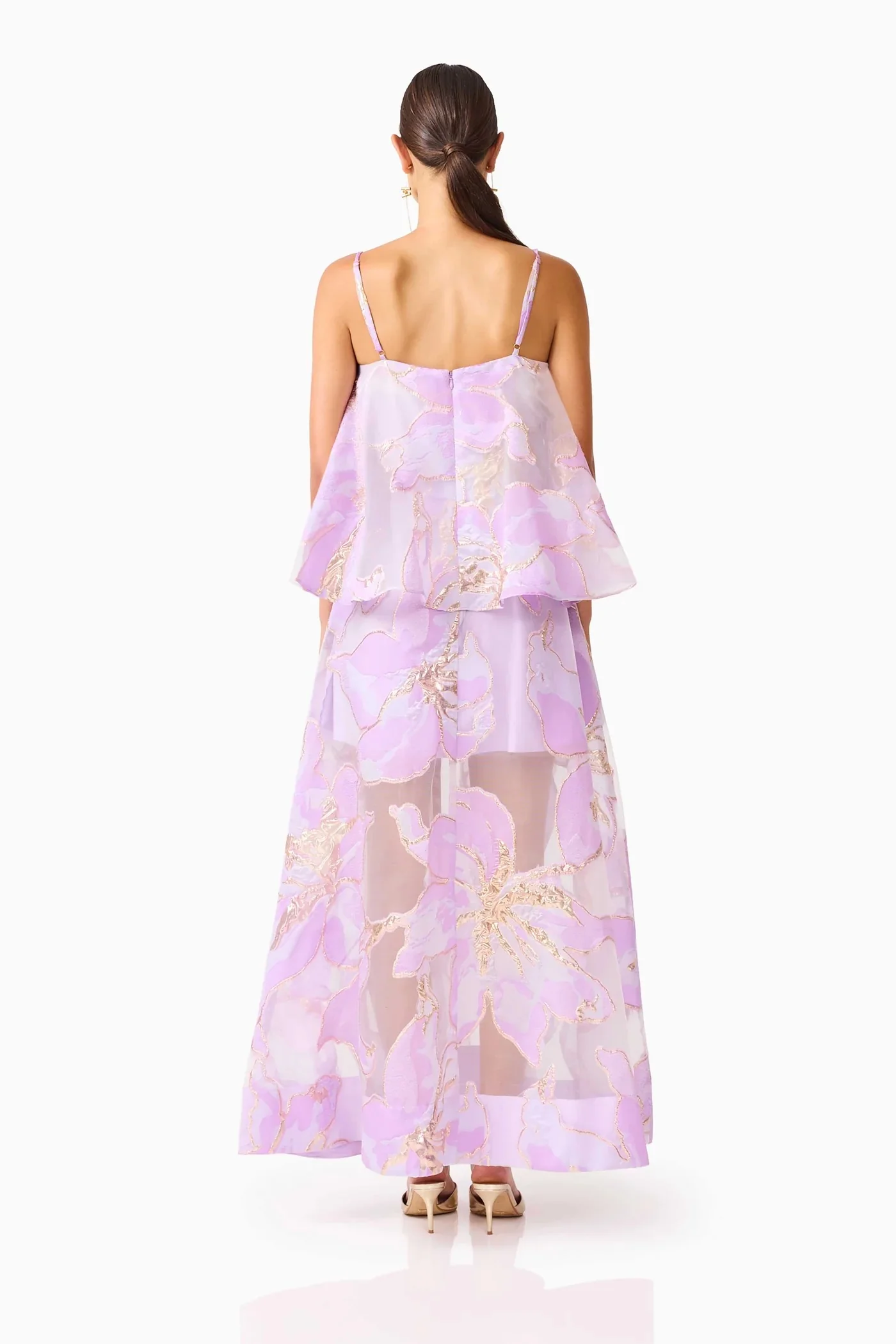 Elliatt Elysia Gown - Lilac Floral - Image 5