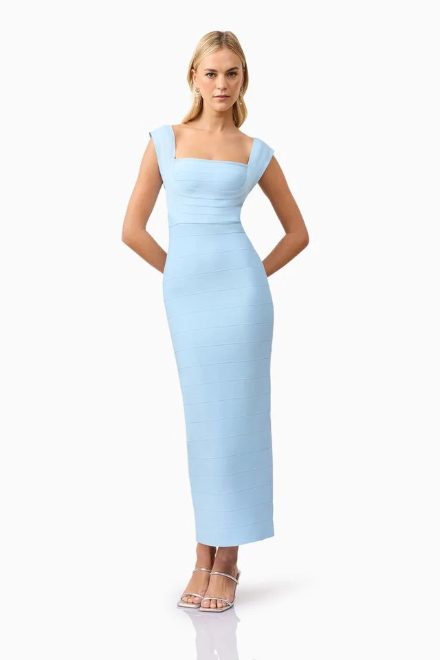 Elliatt Fiona Maxi Dress - Bridal Blue - Image 2