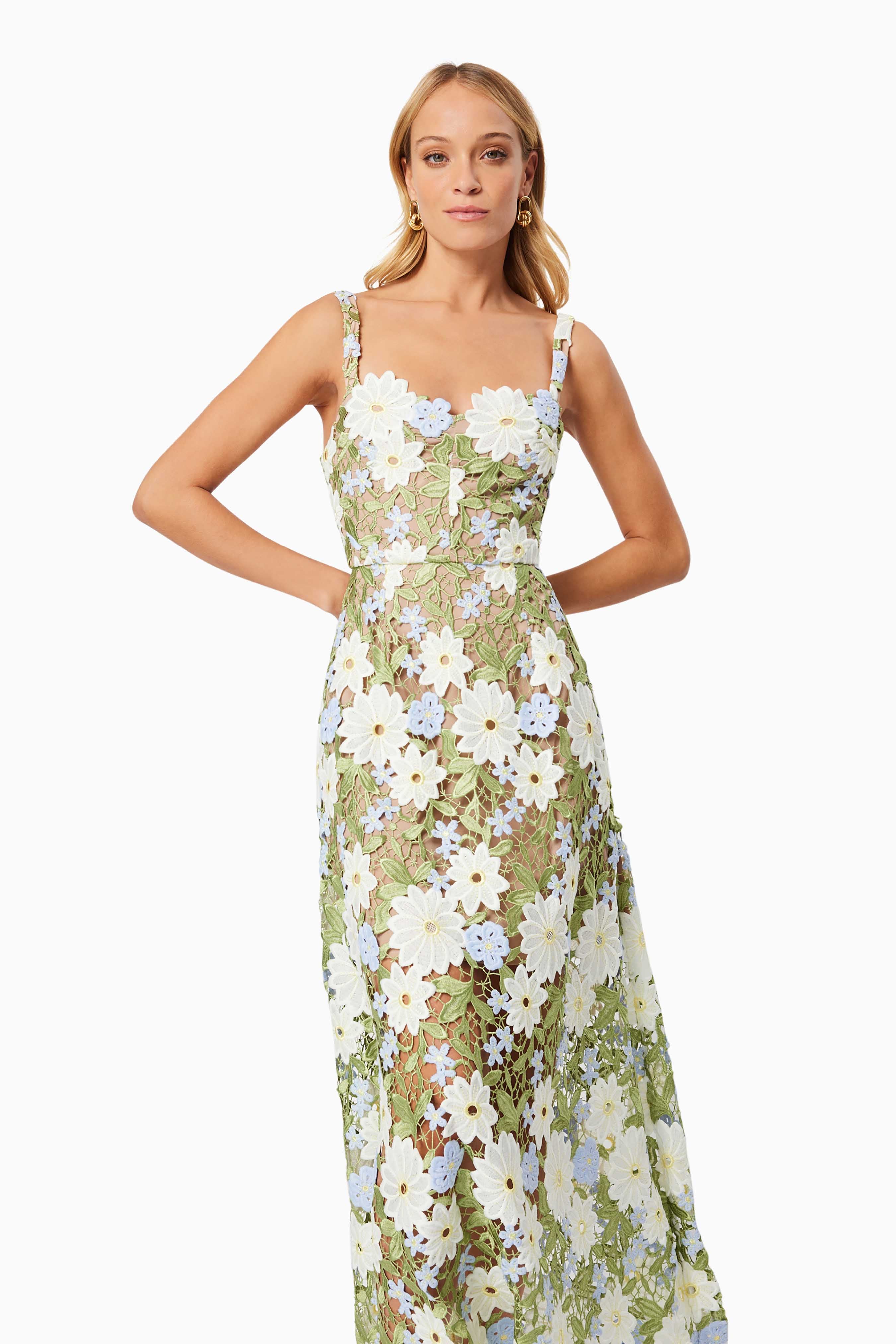Elliatt Flora Midi Dress - Multi - Image 2