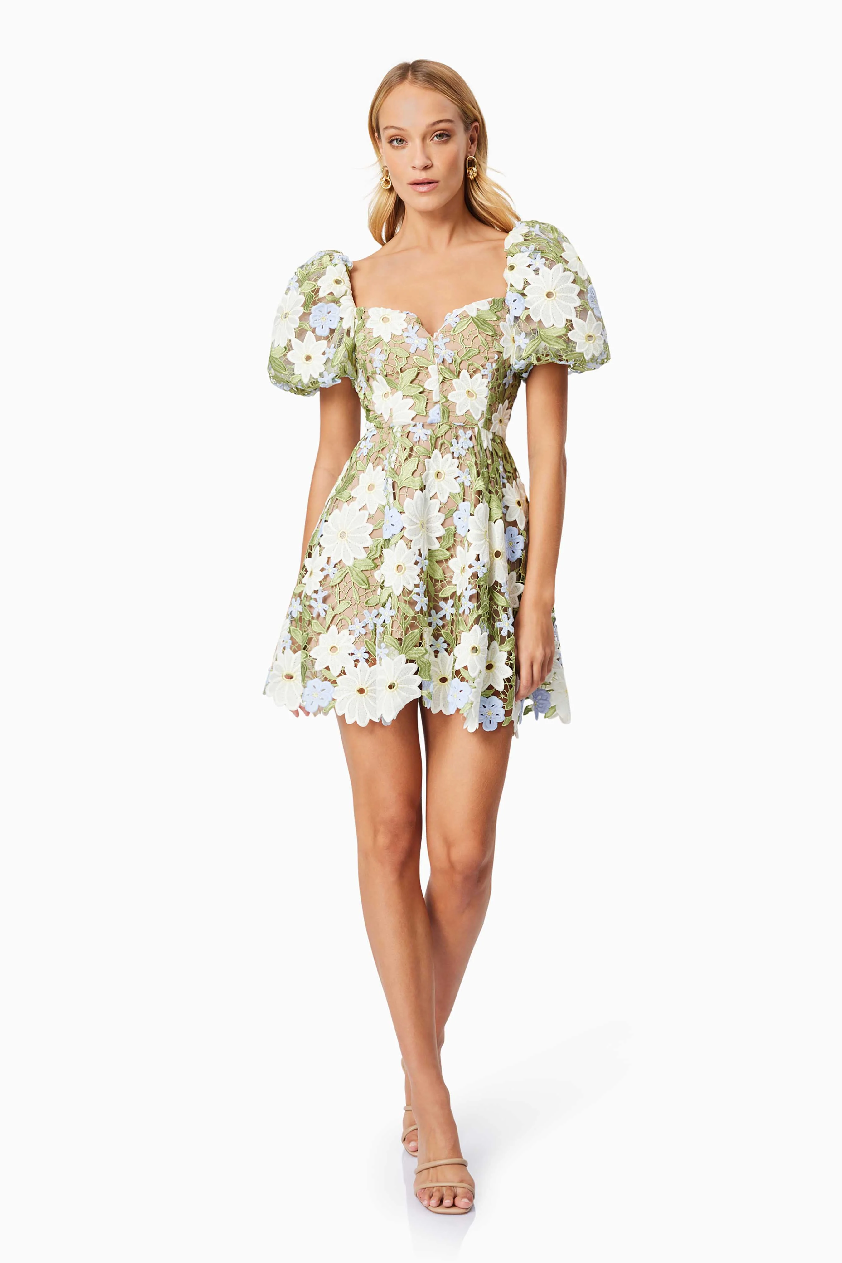 Elliatt Flora Mini Dress - Multi - Image 6