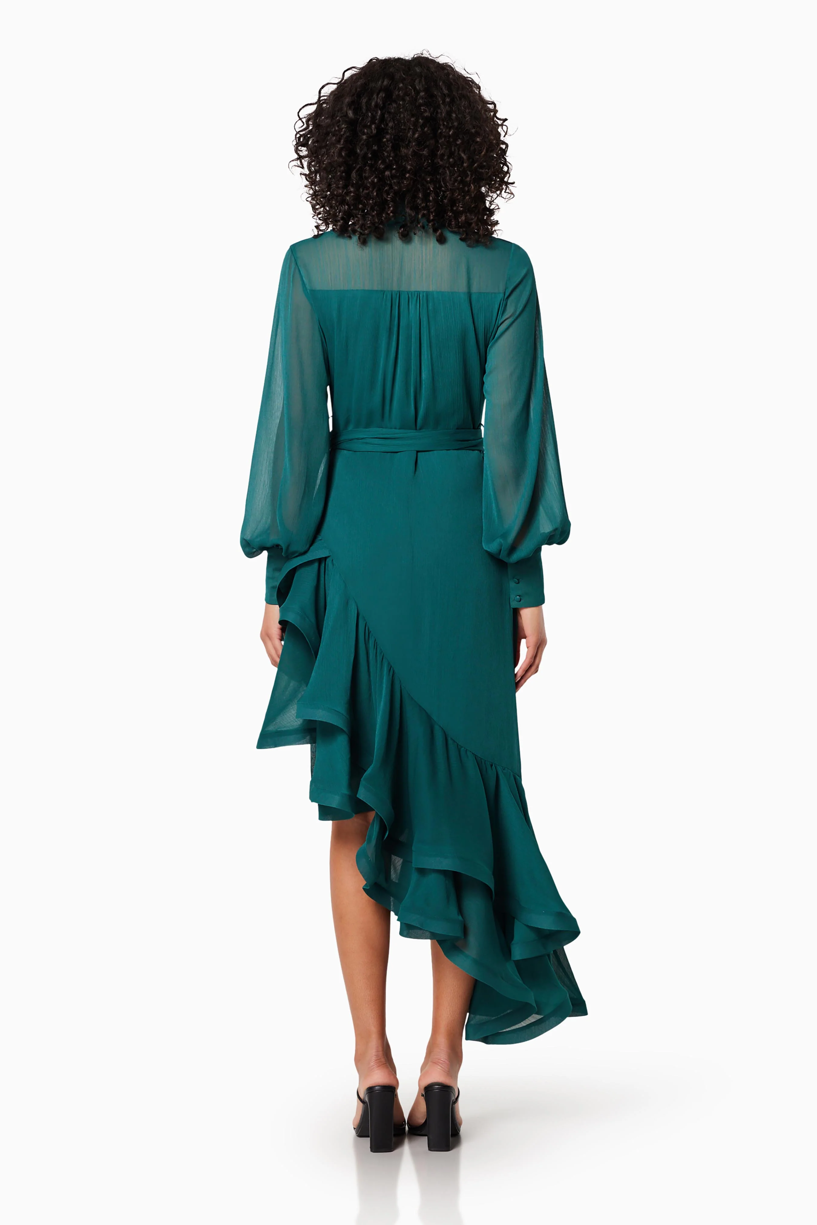 Elliatt Genevieve Dress - Forest Green - Image 4