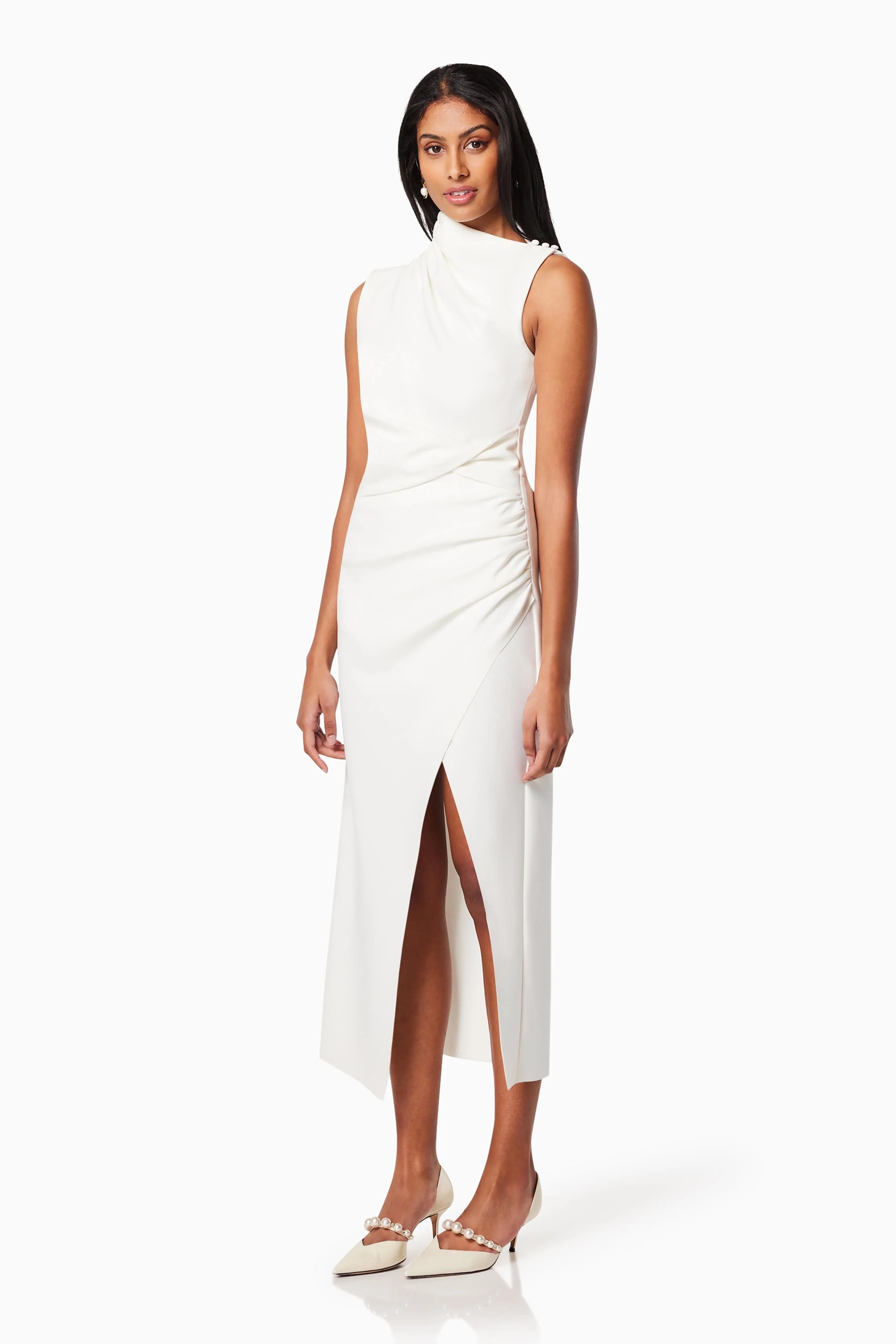 Elliatt Genoa Dress - White - Image 3