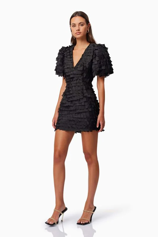 Elliatt Hailey Mini Dress - Black - Image 2
