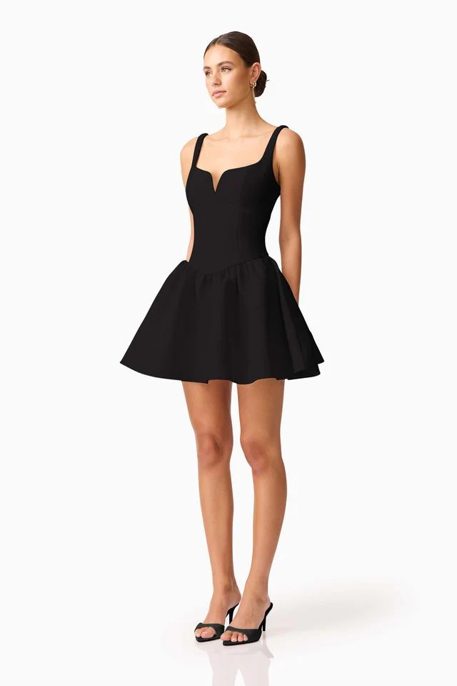 Elliatt Hester Mini Dress - Black - Image 3