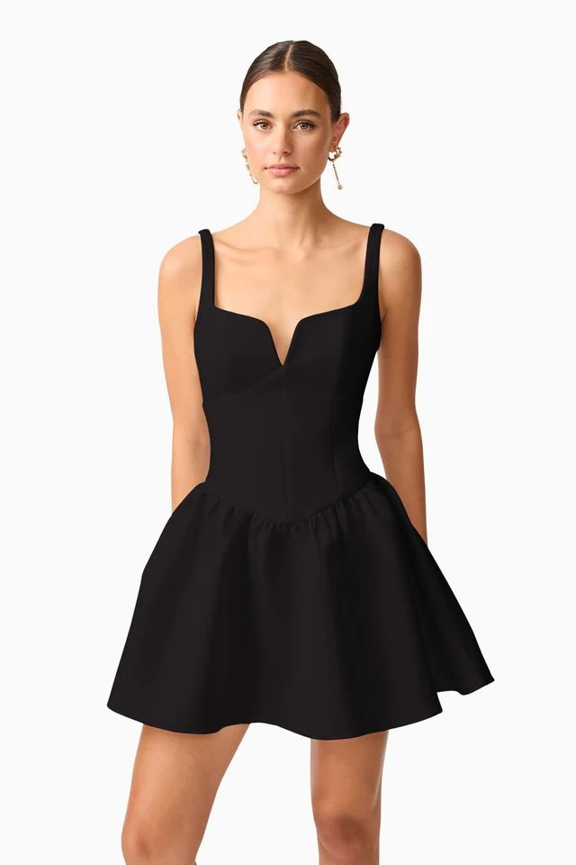 Elliatt Hester Mini Dress - Black - Image 4