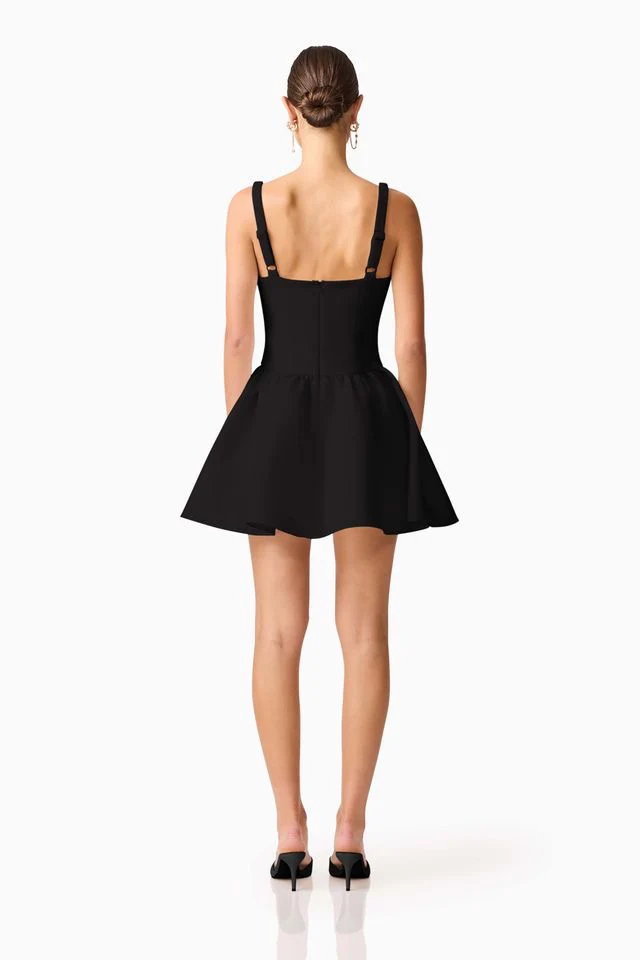 Elliatt Hester Mini Dress - Black - Image 6