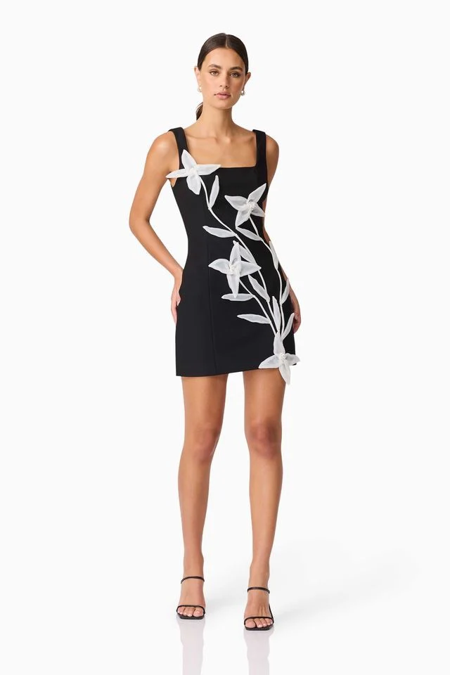 Elliatt Ilaria Mini Dress - Black - Image 3