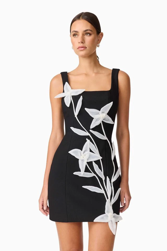 Elliatt Ilaria Mini Dress - Black - Image 5