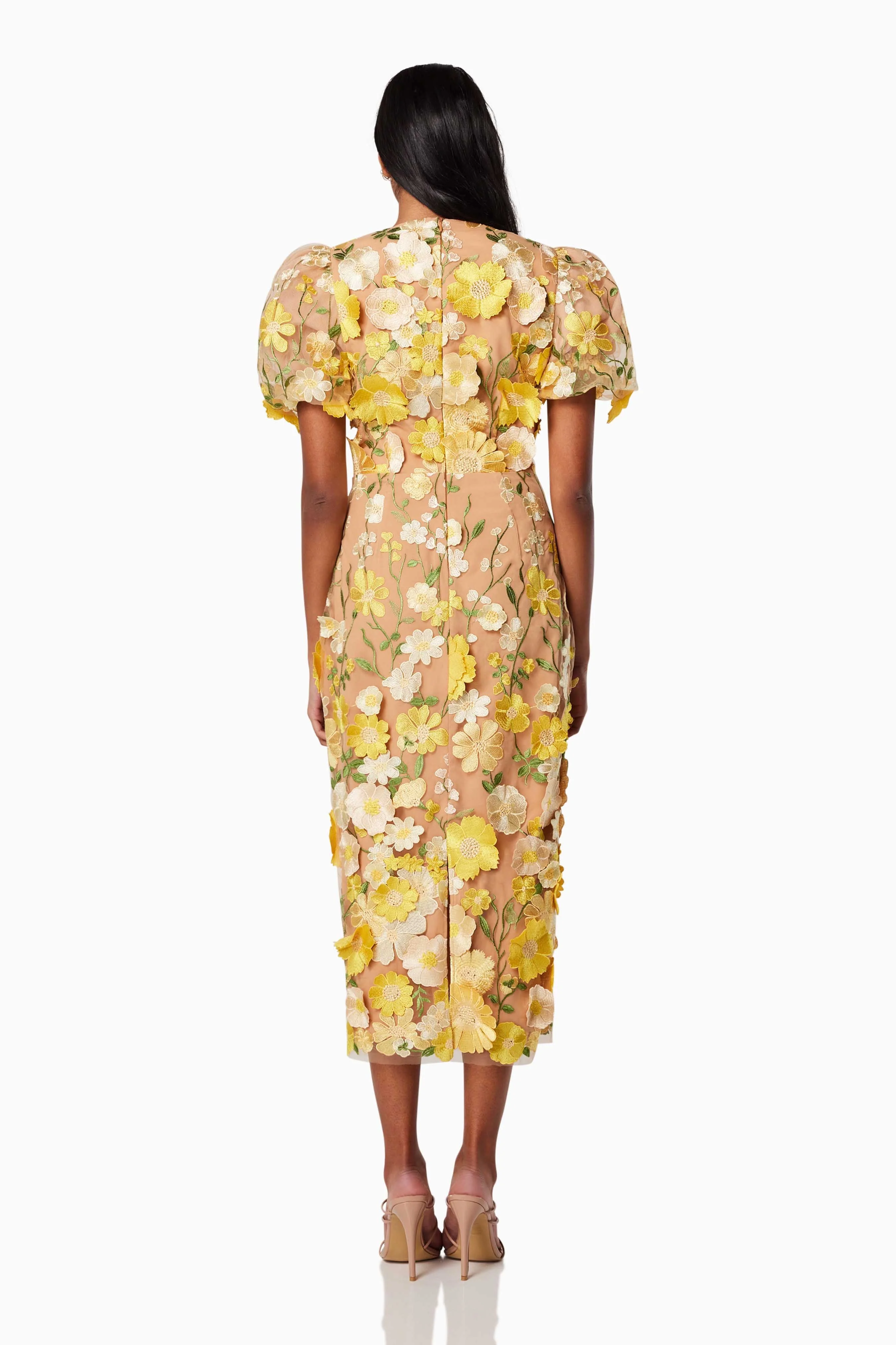 Elliatt Indie Dress - Yellow Multi - Image 6