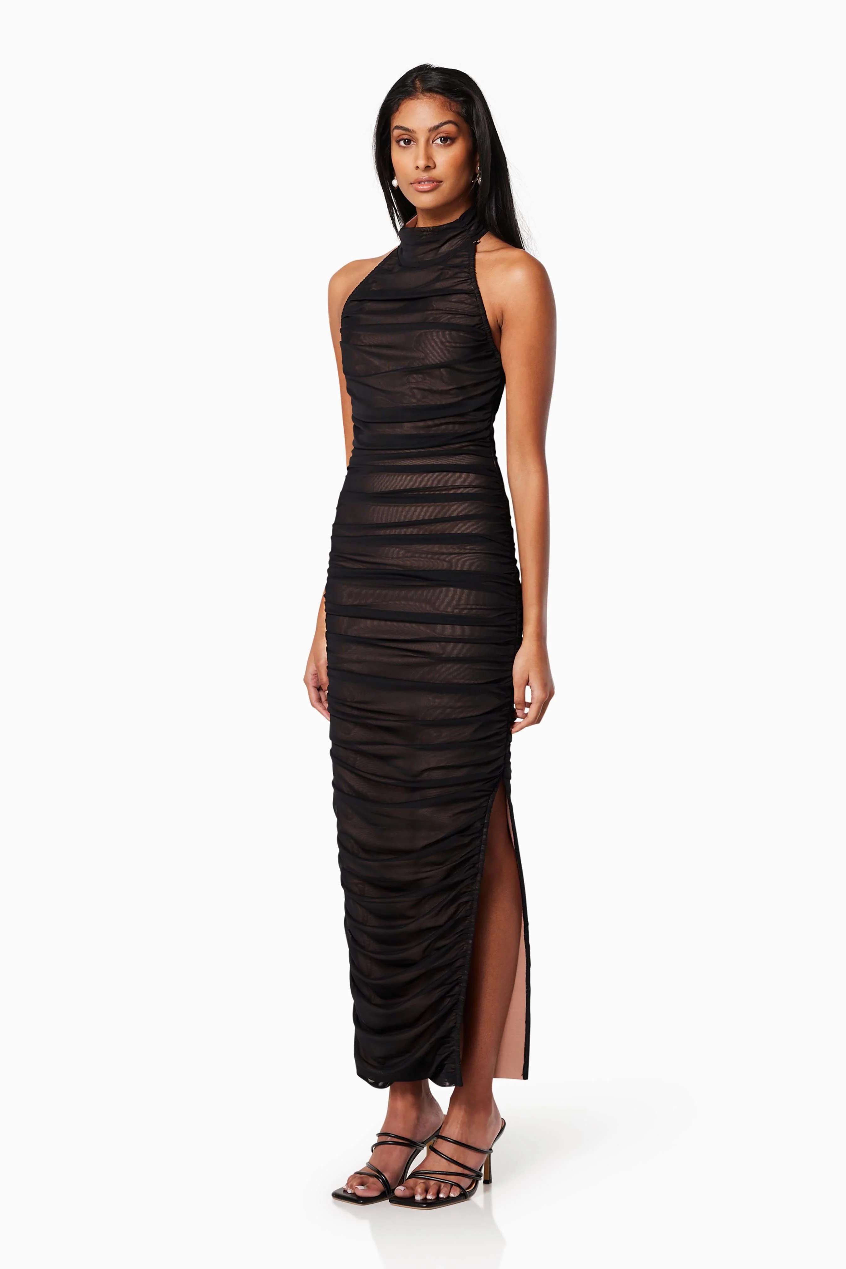 Elliatt Istanbul Maxi Dress - Black - Image 3