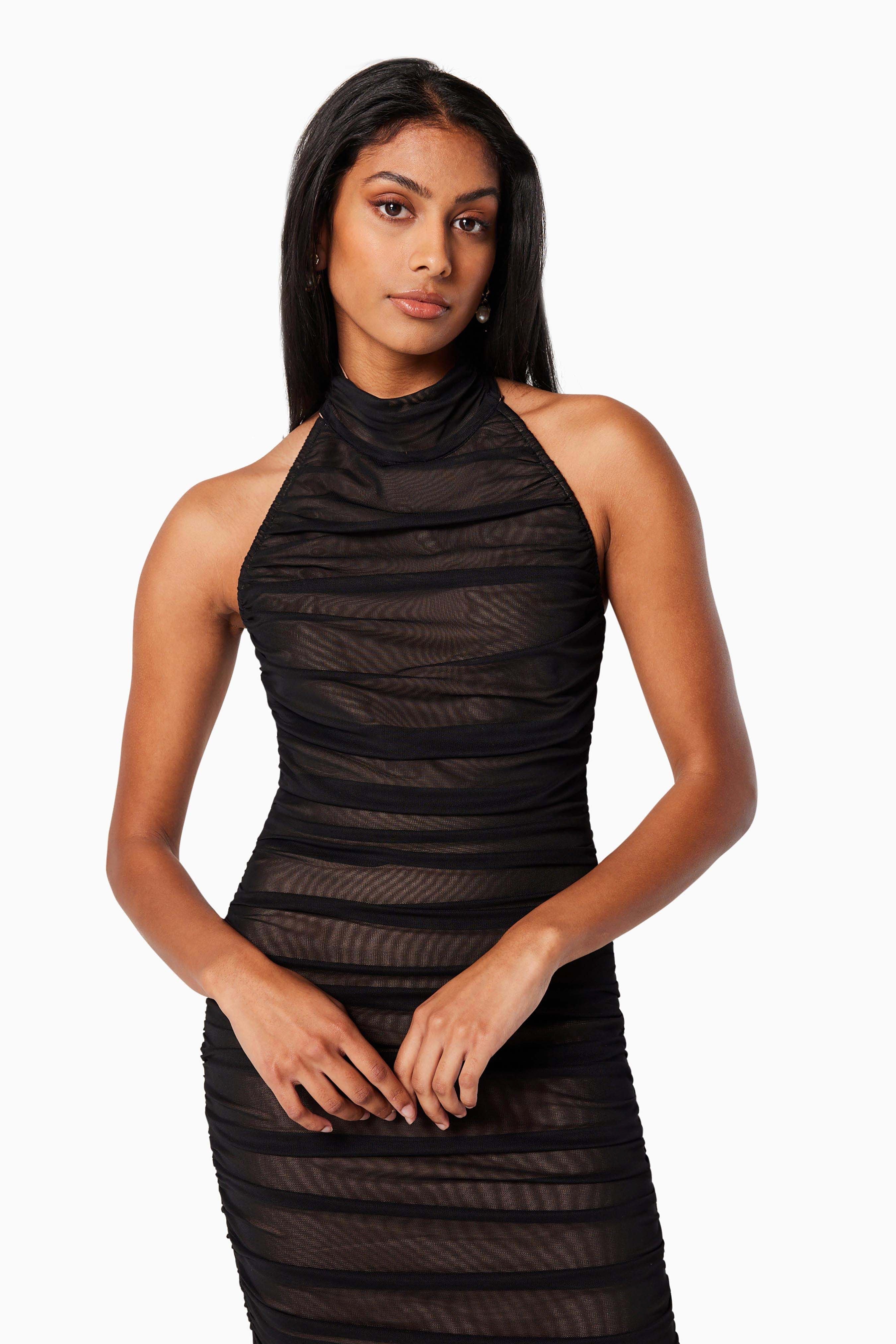 Elliatt Istanbul Maxi Dress - Black - Image 6