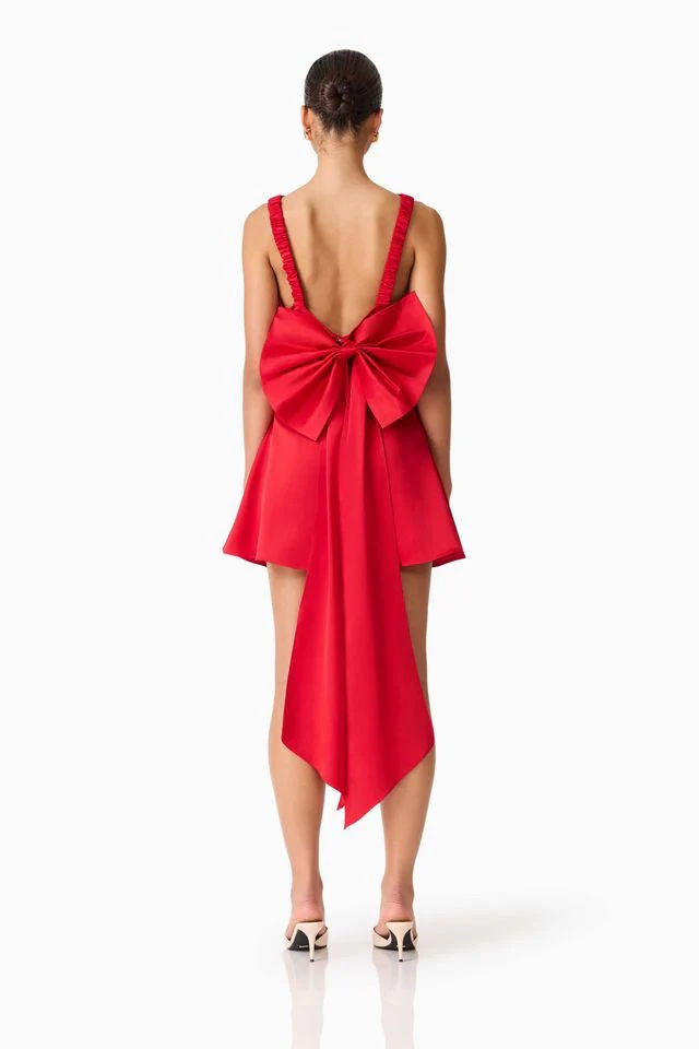 Elliatt Jacinta Shift Mini Dress - Red - Image 5